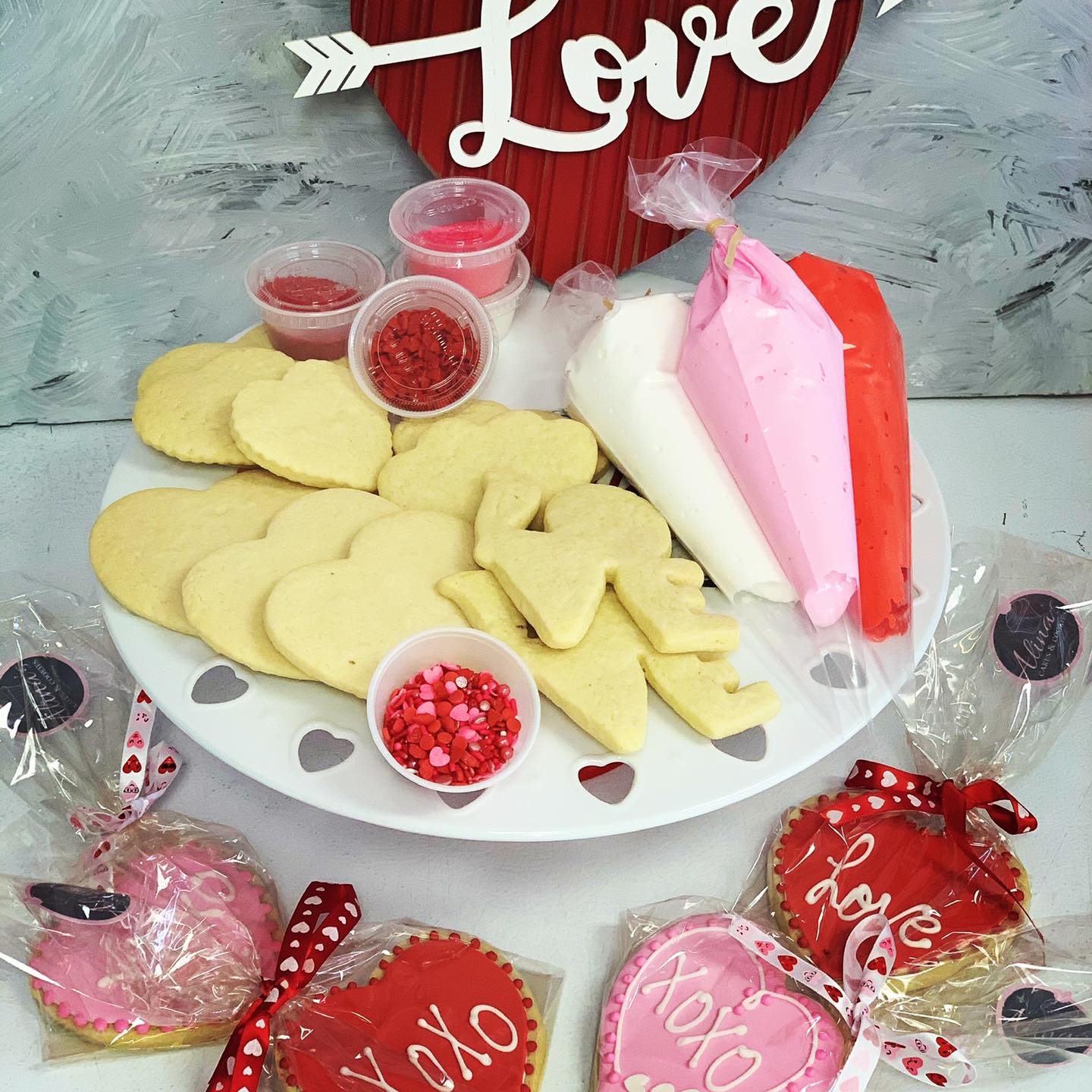 Don’t forget to order your cookie kit to make your loved ones special personalized Valentine...